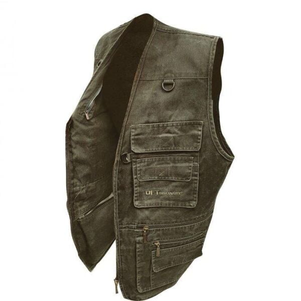 DFT Discovery Çok Cepli Yelek - Yeşil - 2XL