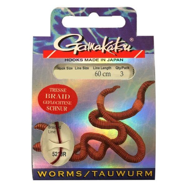 T.D. GAMAKATSU BKD-5213R Worm İğne Takımı 60Cm #6