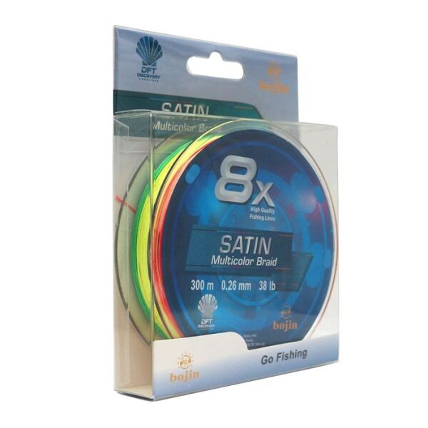 DFT Bojin 8X Satin M.Color İp Misina 0.26 mm 300 m