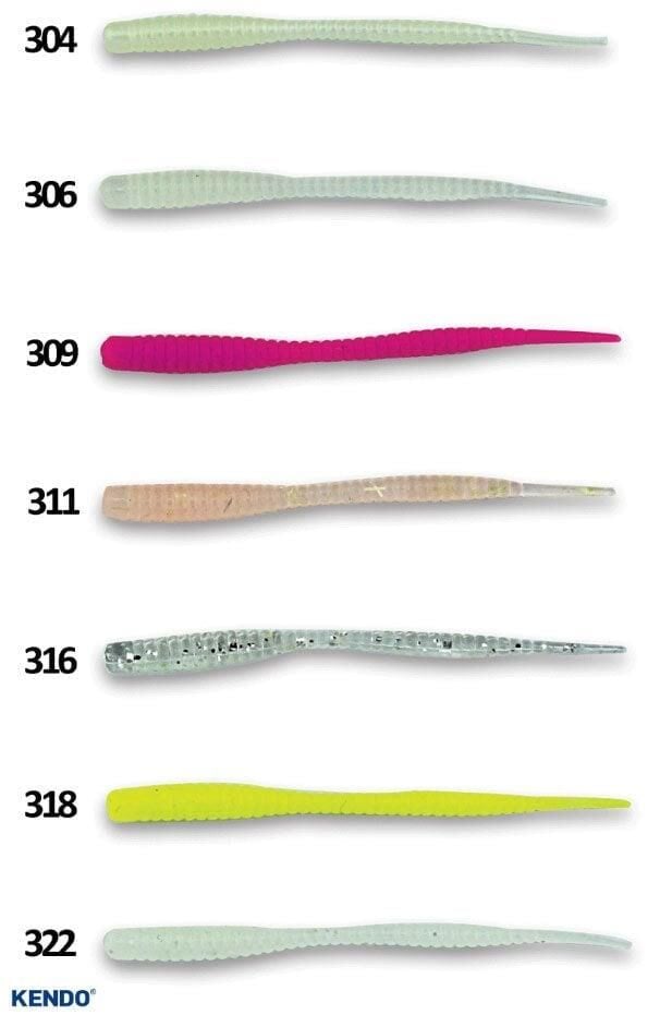 Kendo Mebaru&Ajı Worm 2.0 inch 12 Adet Suni Yem - 316