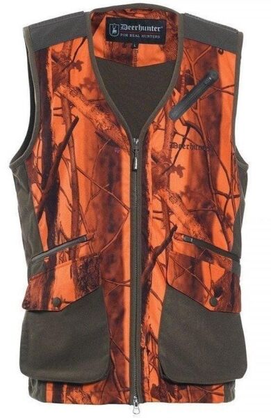 DEERHUNTER Cumberland Pro77 Turuncu Kamuflaj Yelek L