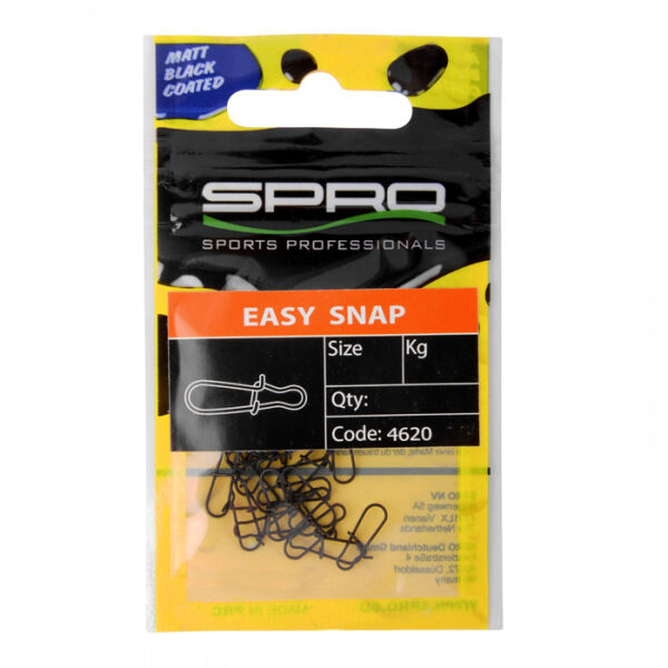SPRO SPRO MATTE BLACK EASY SNAP Fırdöndü #00