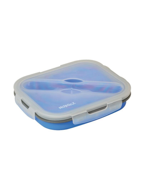 NURGAZ Silikon Katlanabilir Tek Gözlü Yemek Seti