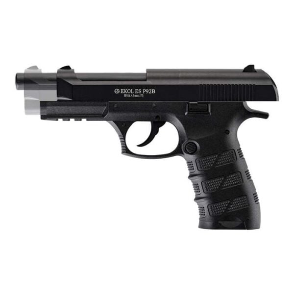EKOL S P92 B Polimer Siyah Havalı Tabanca Blowback