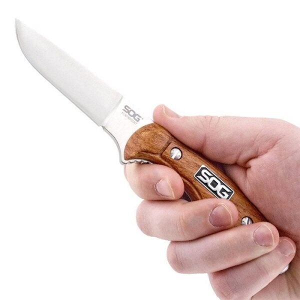 SOG HT022L Ahşap Saplı Bıçak Huntspoint