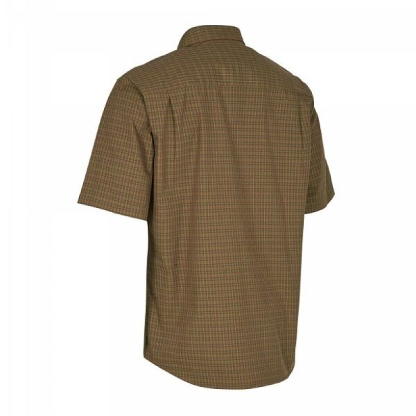 T. S.K.DEERHUNTER Nıkhıl Red Kareli Kısa Kol Gömlek 39/40