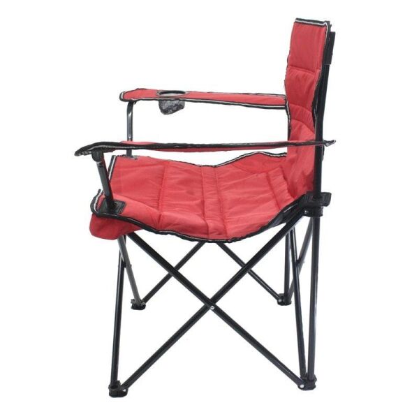 GRAY WOLF Quatro Bardaklı Katlanır Kamp Sandalyesi (Kırmızı)