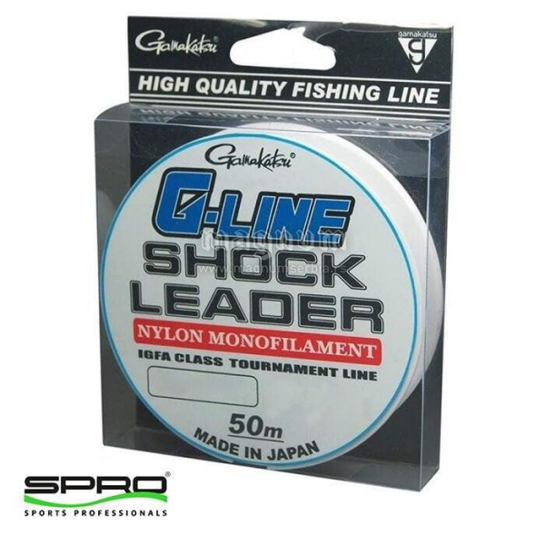 GAMAKATSU G line Shock Leader 0.37mm 50m