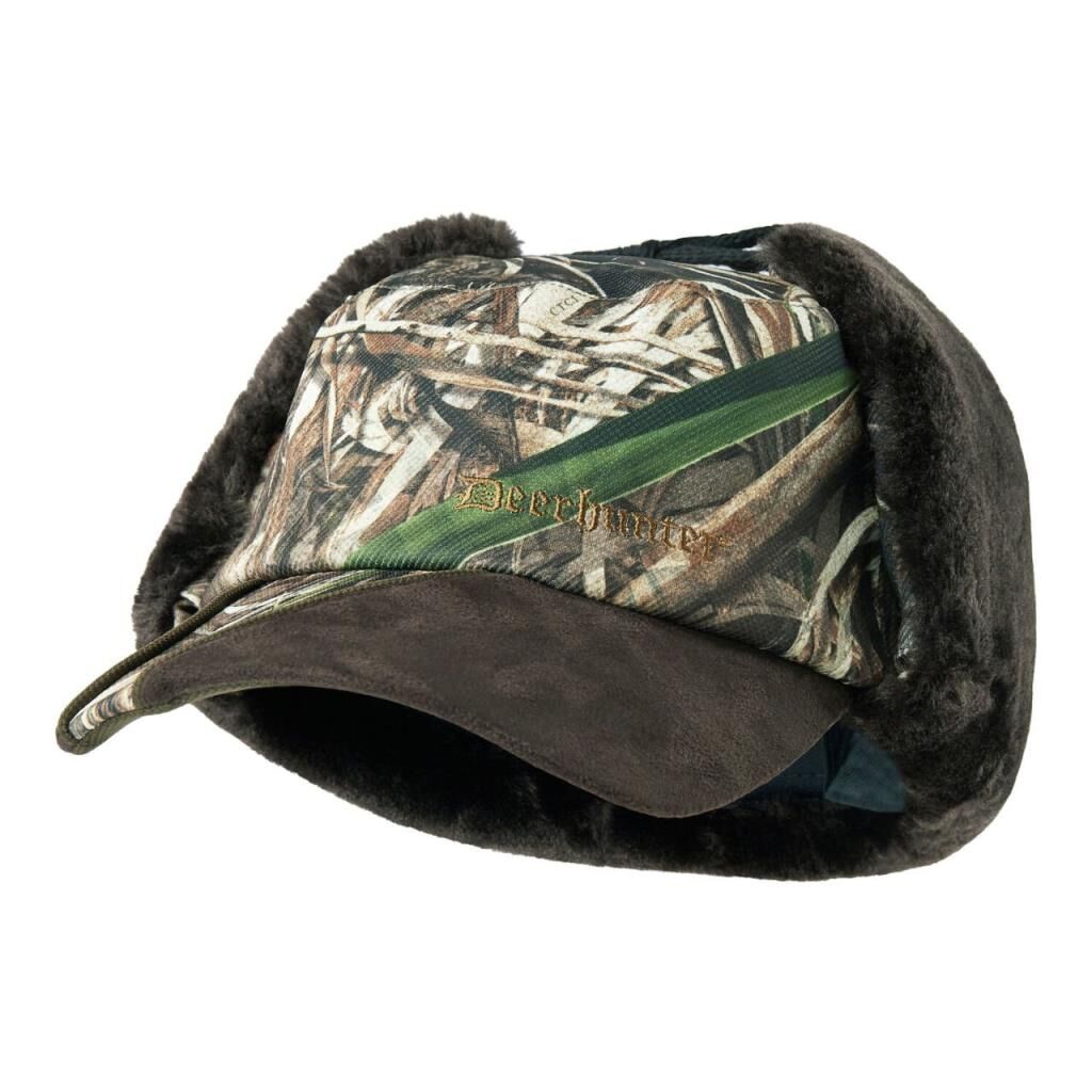 DEERHUNTER Muflon Max-5 Kamuflaj Kışlık Şapka 60