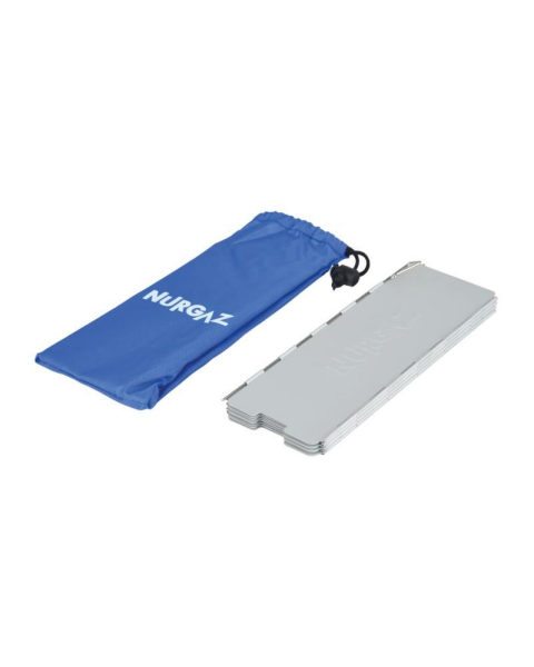 NURGAZ NURGAZ Alüminyum Rüzgarlık Mavi Çantalı