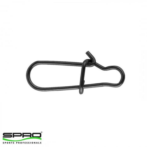 SPRO Matte Black Easy Snap Fırdöndü #0