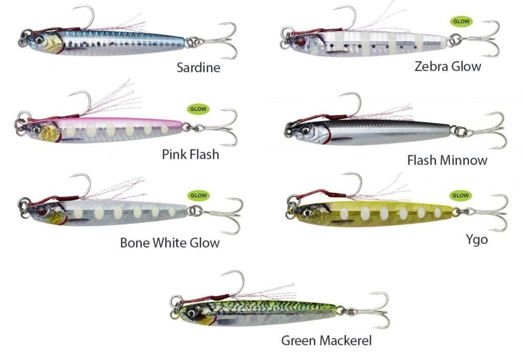 SAVAGE GEAR 3D Jig Minnow 20 gr 7,5 cm Suni Yem Flash Minnow