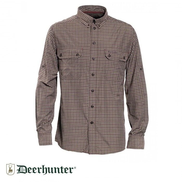T. DEERHUNTER Tucker 399 Bamboo Uzun Kol Gömlek 45/46