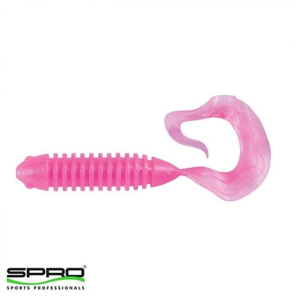 SPRO Wave Tail Grub 3'' Pearl Pink Balık Yemi