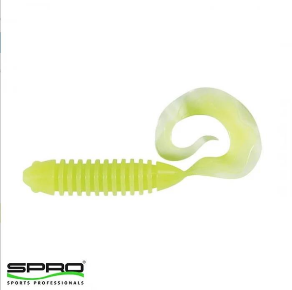 SPRO Wave Tail Grub 3'' Carzy Chart Balık Yemi