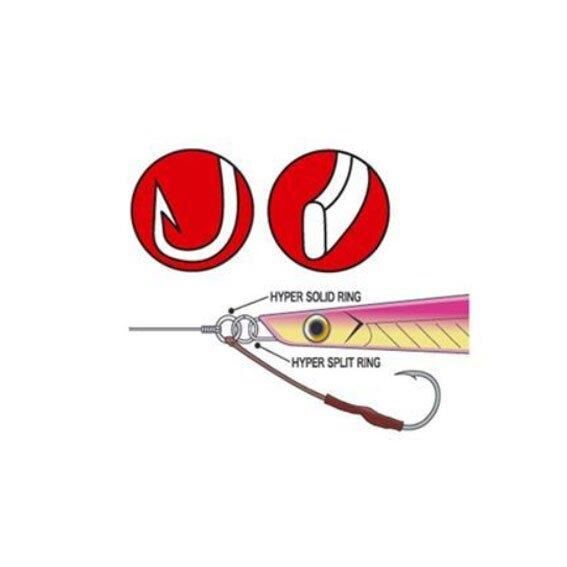 D. GAMAKATSU Tuned Assist Hyper Spec No:8/0 İğne