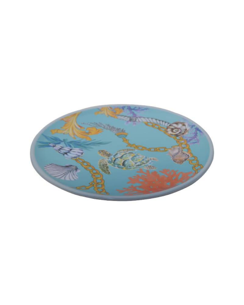 NURGAZ Melamin Tabak Seti Okyanus Desen