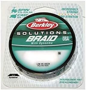 BERKLEY 0,28mm Solutions Braid Misina 125m Green