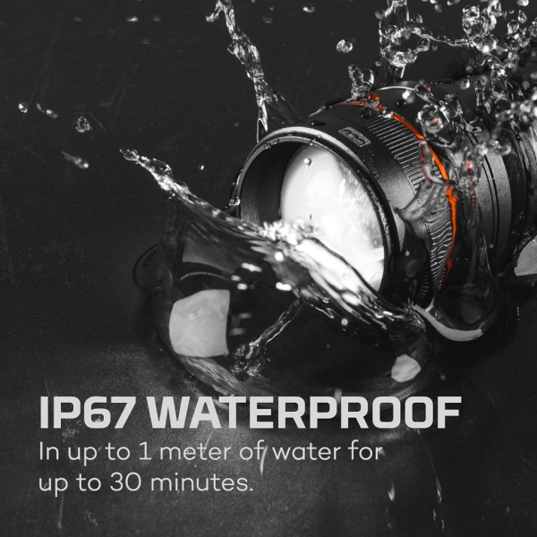 TRUE UTILITY Nebo Newton Su Geçirmez 1000 Lümen Fener