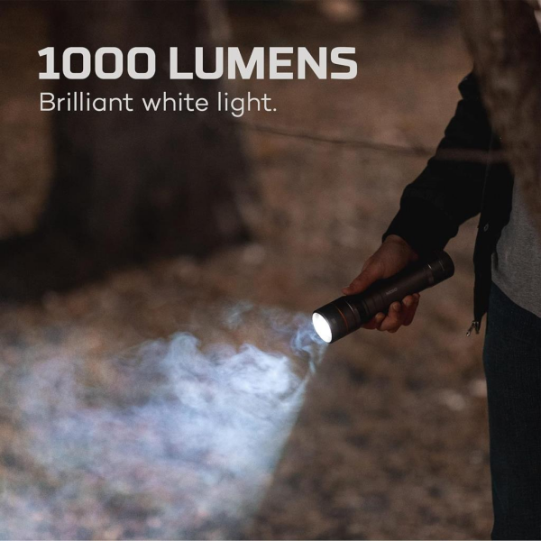TRUE UTILITY Nebo Newton Su Geçirmez 1000 Lümen Fener