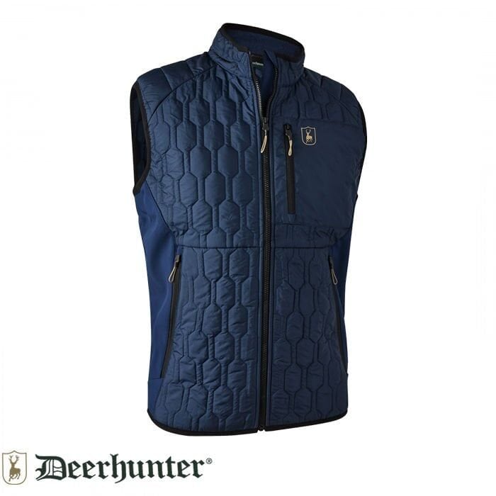 DEERHUNTER Mossdale Kapitone Mavi Yelek S