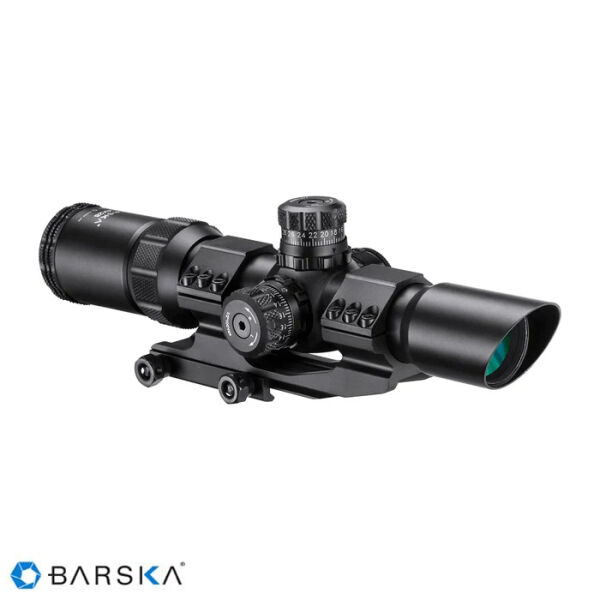 BARSKA 1-4X28, 30MM, IR, MILDOT Dürbün