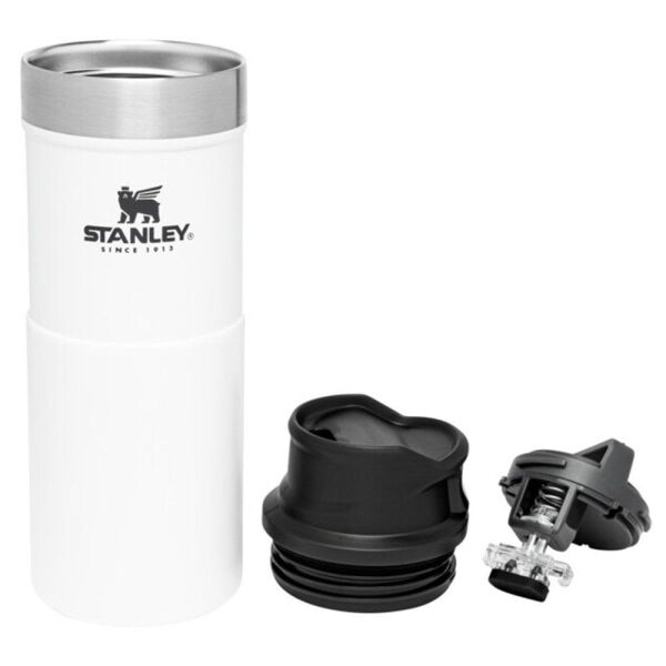 STANLEY Klasik Trigger-Action Beyaz Termos Bardak 0.35 LT