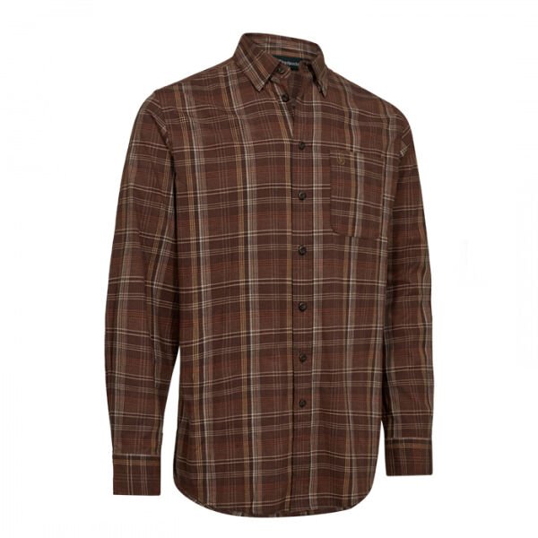 DEERHUNTER Ashton 58749 Kahve Kareli Gömlek 41/42