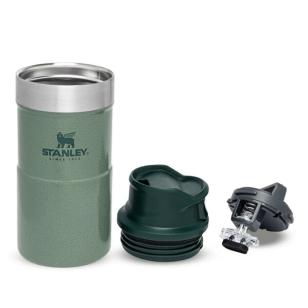 STANLEY Klasik Trigger-Action Yeşil Termos Bardak 0.25 LT