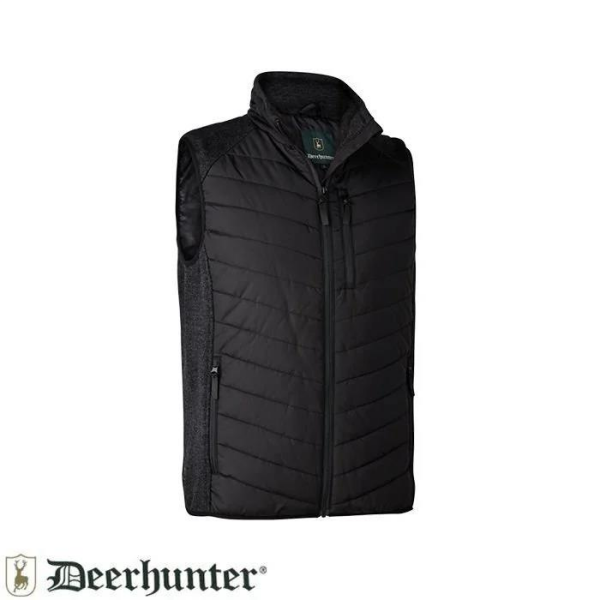 DEERHUNTER Moor Padded Siyah Yelek L