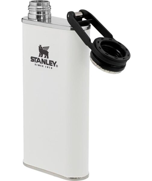 STANLEY Klasik Paslanmaz Çelik Beyaz Cep Matarası 0.23 Lt