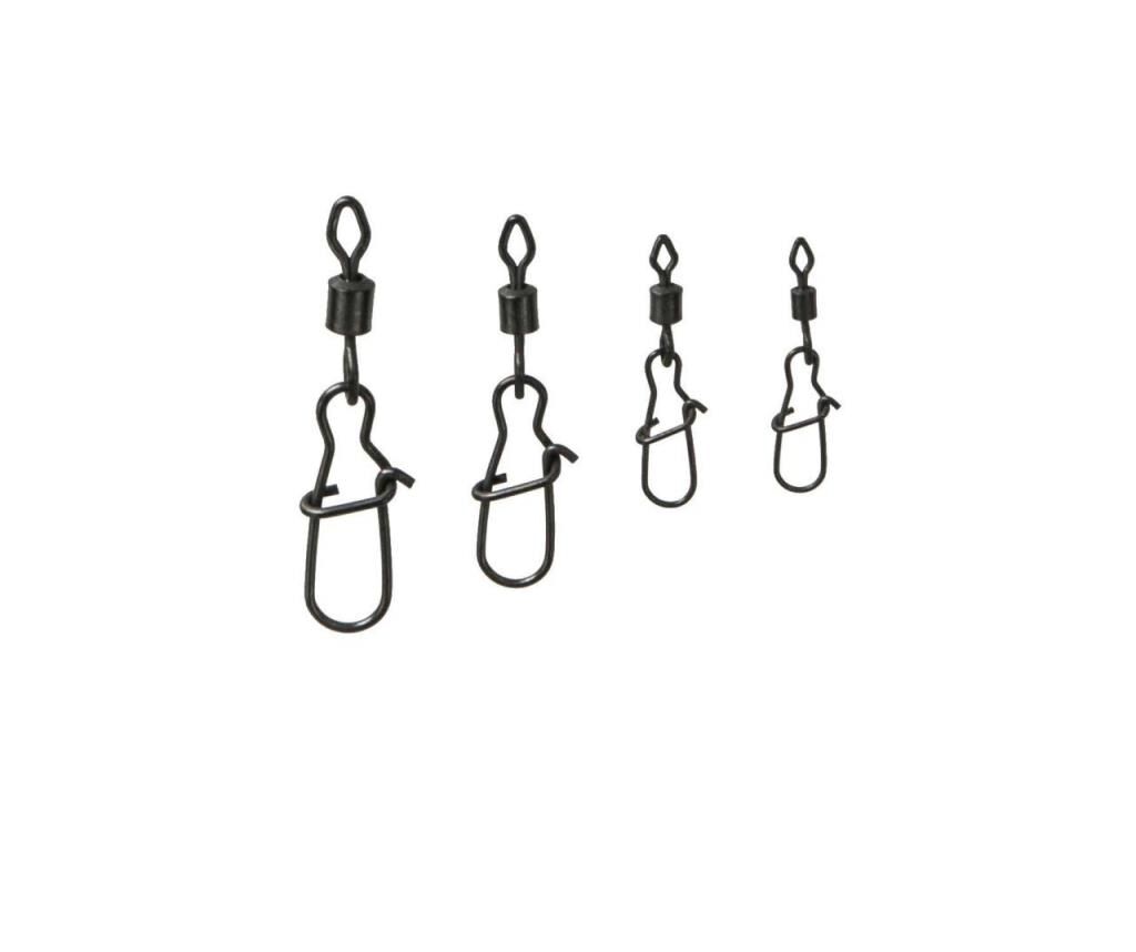 DAM Effzett D-Lock Snap Swivel 8 S 17 kg 10 Adet
