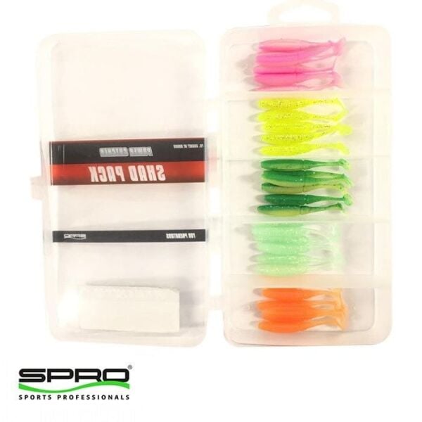 SPRO Micro Shad 50 Flash Pack Maket Yem 1/30