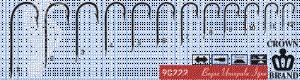 CROWN Olta İğnesi Pala 90222 #12