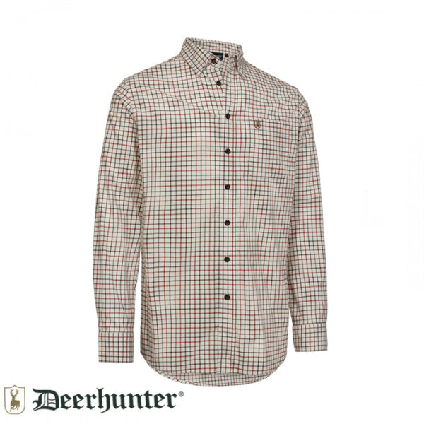 DEERHUNTER Gavin Turuncu Kareli Gömlek 41/42