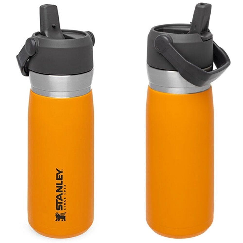 STANLEY GO Iceflow Pipetli Paslanmaz Çelik Turuncu Soğuk Su Termosu 0.65 LT