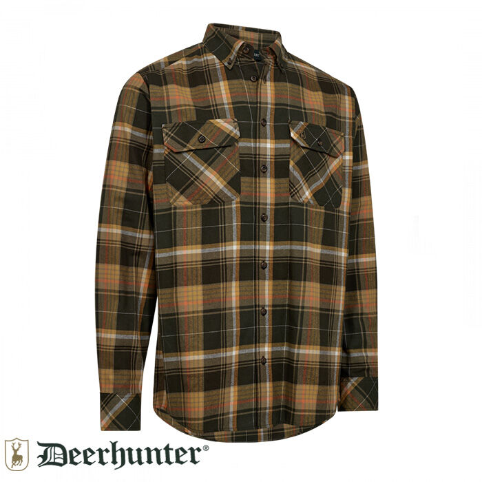 DEERHUNTER Havden Yeşil Kareli Gömlek 41/42