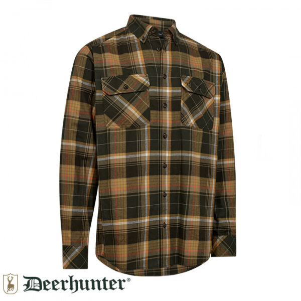 DEERHUNTER Havden Yeşil Kareli Gömlek 41/42