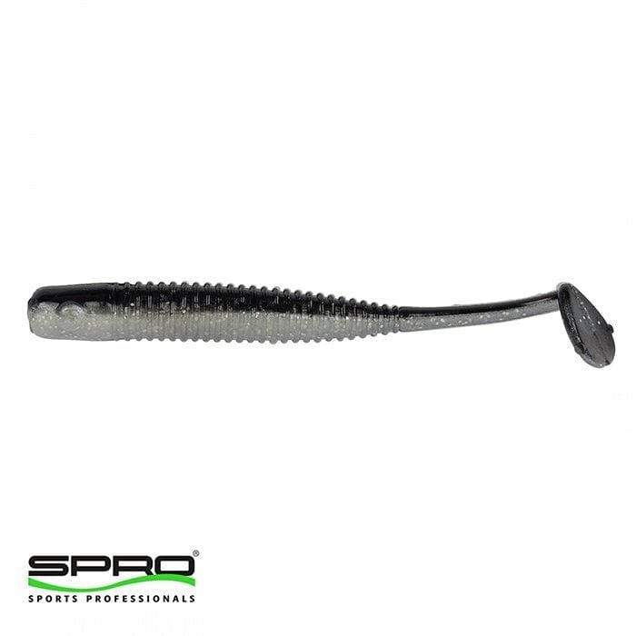 SPRO FS Urban Curl Sil.Yem GlitterRoach 7.3CM 1/4