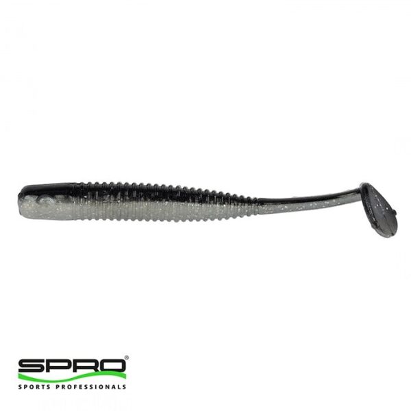 SPRO FS Urban Curl Sil.Yem GlitterRoach 7.3CM 1/4