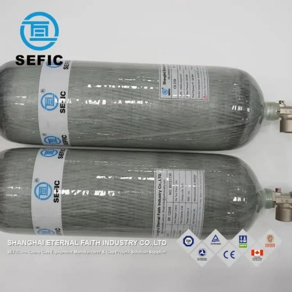 SEFIC 6.8 LITRE 300 BAR KARBONFIBER SCUBA TUP