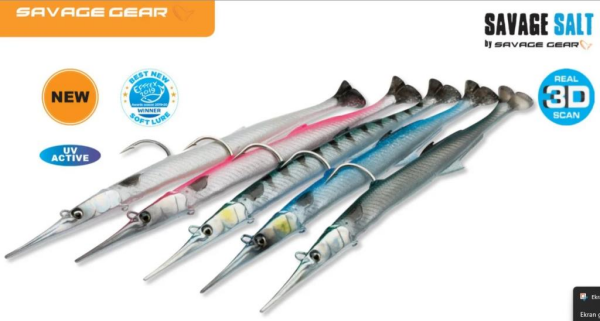 SAVAGE GEAR Needlefish Puls 2+1 30cm 105g Suni Yem Pink Silver