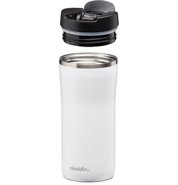 Aladdin Mocca Thermavac Leak-Lock Çelik Termos Bardak 0,35 LT - Beyaz