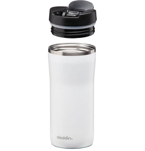 Aladdin Mocca Thermavac Leak-Lock Çelik Termos Bardak 0,35 LT - Beyaz