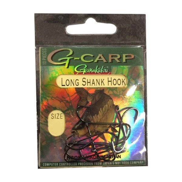 T.D.GAMAKATSU G-Carp Long Shank No:2 Olta İğnesi 1/10