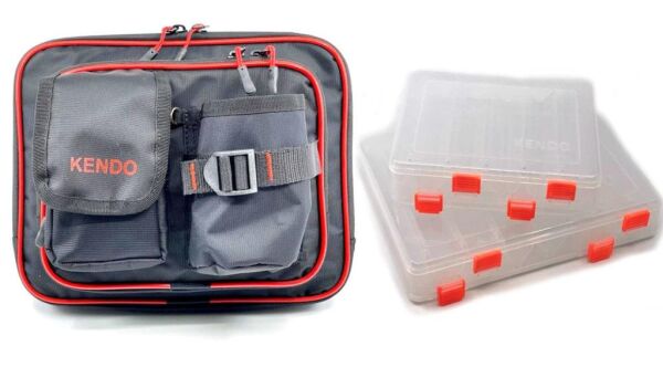 KENDO Spin Çantası Bel 2 Kutulu
