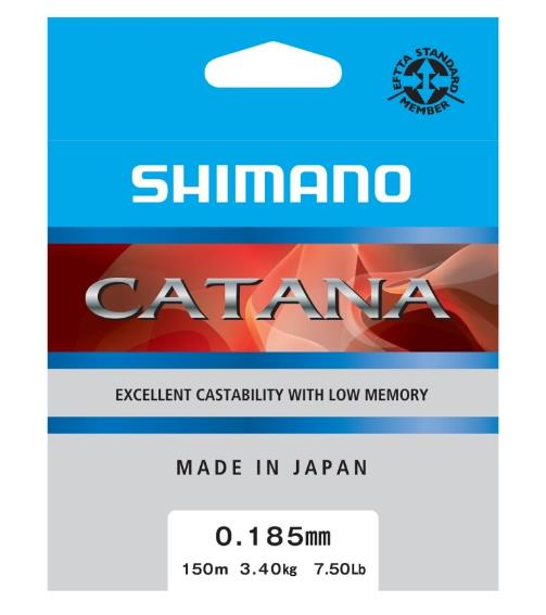 SHIMANO Catana Spinning 150m 0,185mm Gray Misina