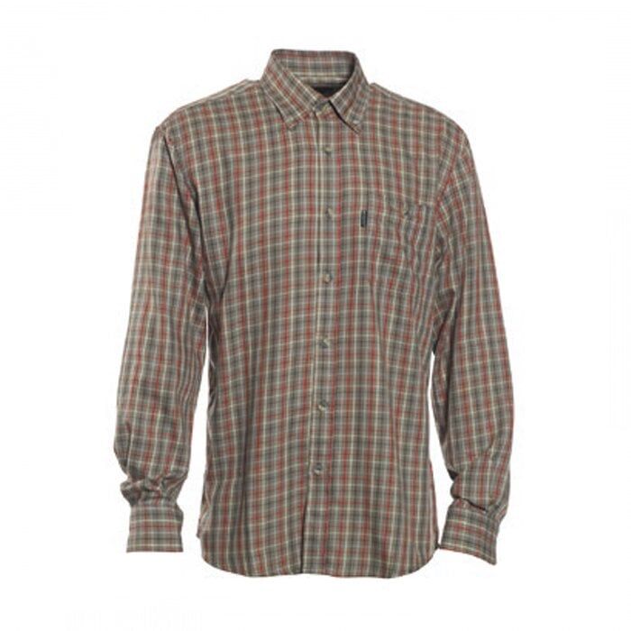 DEERHUNTER Waylon 499 Red Kareli  Uzun Kol Gömlek