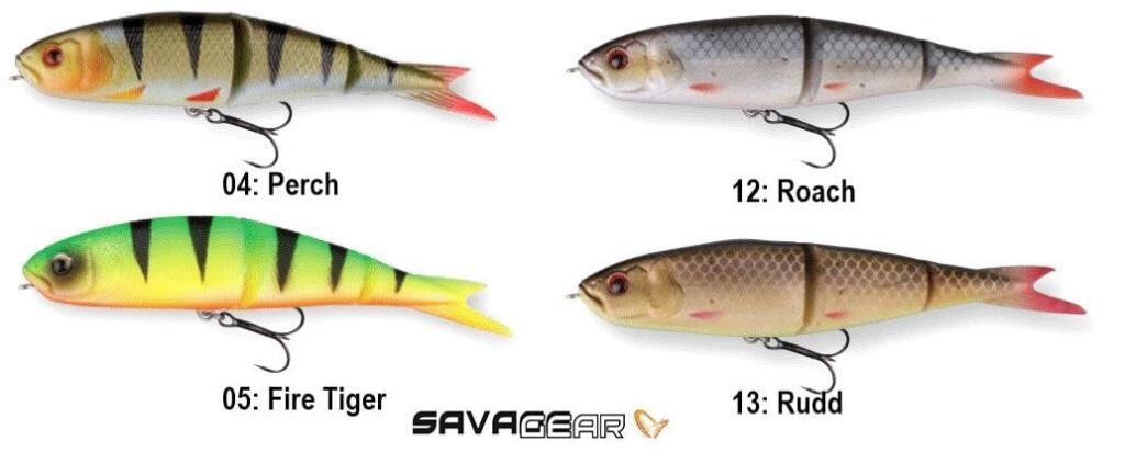 SAVAGE GEAR Soft 4Play 9,5 cm 8,5 gr Swim&Jerk 3 Adet Suni Yem 04-Perch