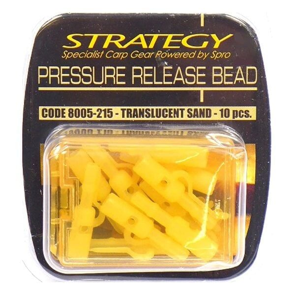 T.D. SPRO Strategy Leadclip Transp. Sand 1/10